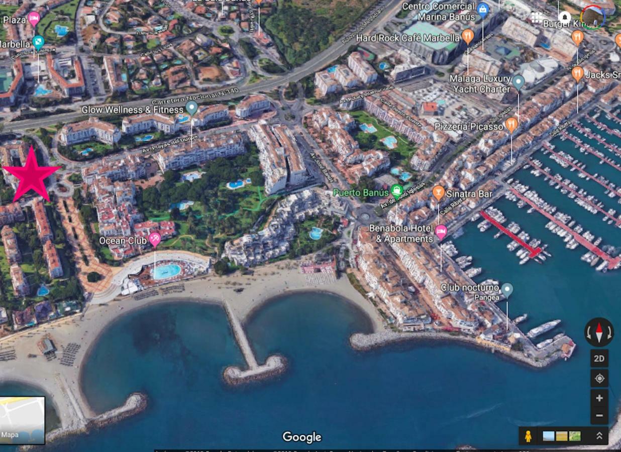 Апартаменты Puerto Banus With Private Garden Марбелья Экстерьер фото